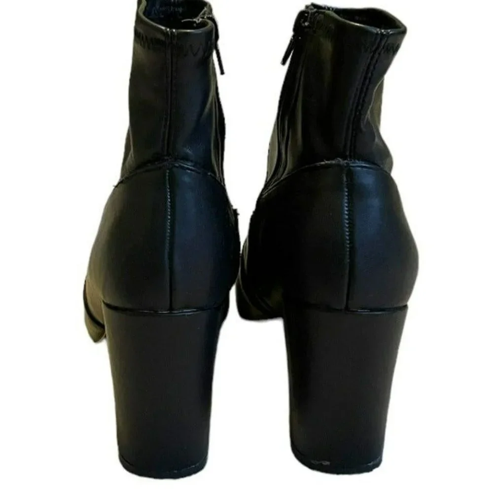Steve Madden Black Emison-S Booties Women's Size 7 - Picture 7 of 10